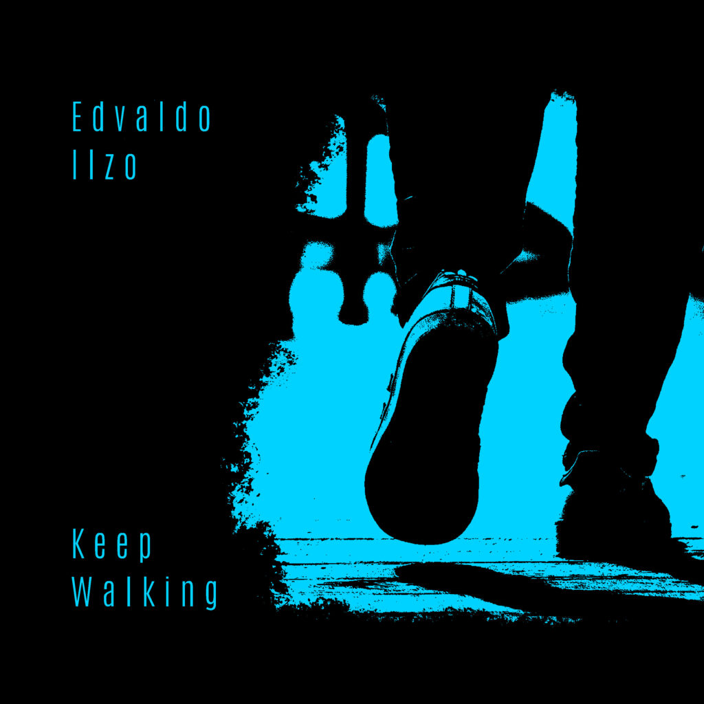 Capa do single Keep Walking de Edvaldo Ilzo